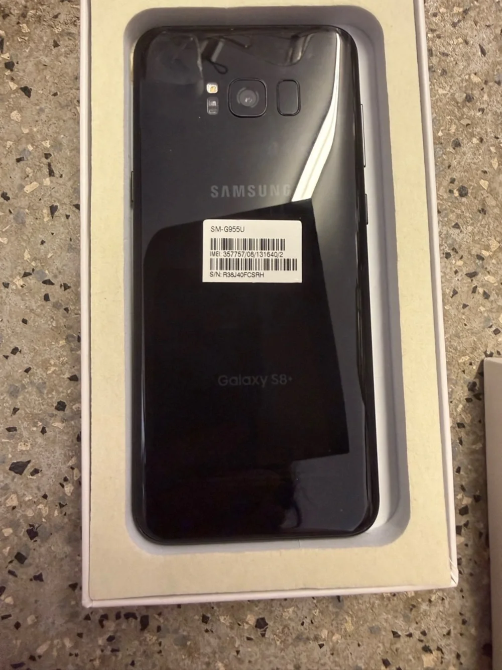 NIB Samsung Galaxy S8+ Black Smartphone 64GB AT&T